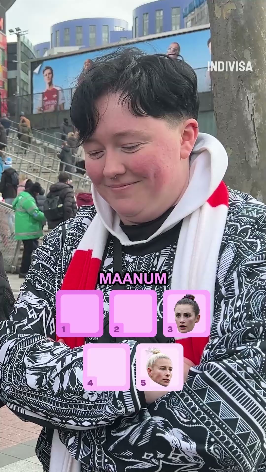 贏得了她們